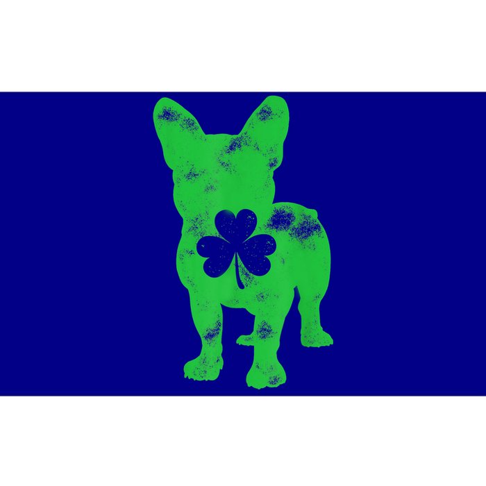 French Bulldog St Patricks Day Boys Girls Shamrock Dog Lover Bumper Sticker