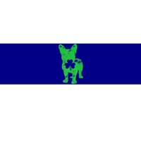 French Bulldog St Patricks Day Boys Girls Shamrock Dog Lover Bumper Sticker