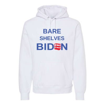 Funny Bare Shelves Biden E Parody Logo #Fjb Premium Hoodie