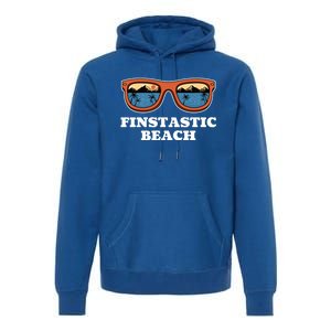 Finstastic Beach Summer Fishing Tropical Fisher Family Cute Gift Premium Hoodie