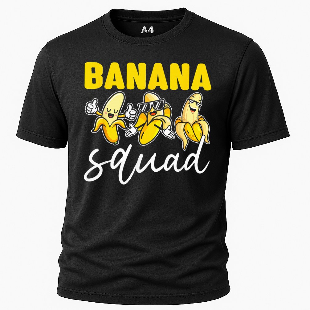 Funny BANANA SQUAD That’s Bananas Halloween Costume Cooling Performance Crew T-Shirt
