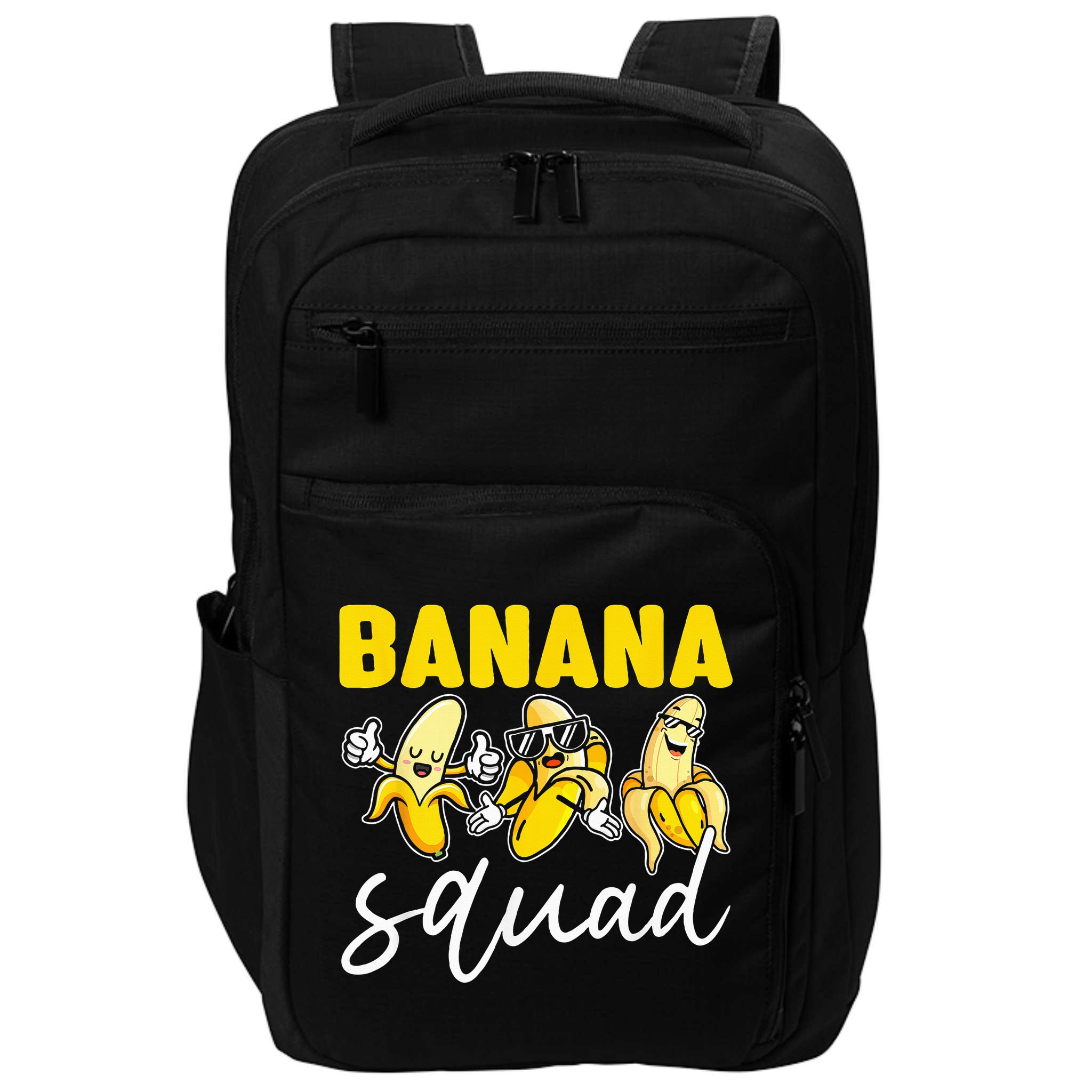 Funny BANANA SQUAD That’s Bananas Halloween Costume Impact Tech Backpack