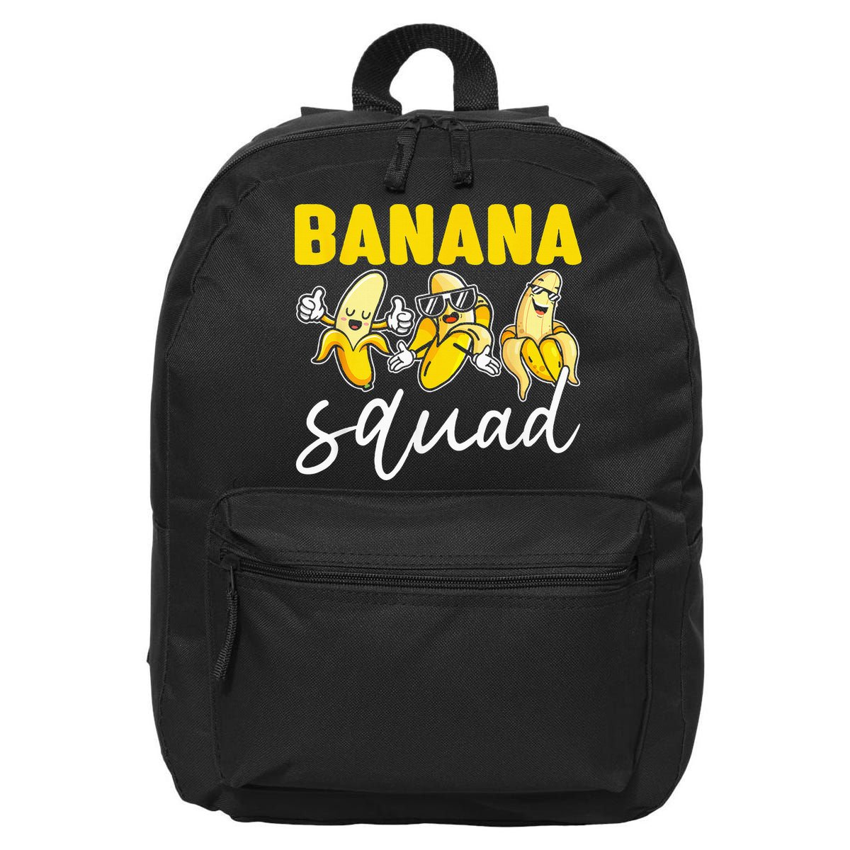 Funny BANANA SQUAD That’s Bananas Halloween Costume 16 in Basic Backpack
