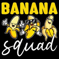 Funny BANANA SQUAD That’s Bananas Halloween Costume 16 in Basic Backpack