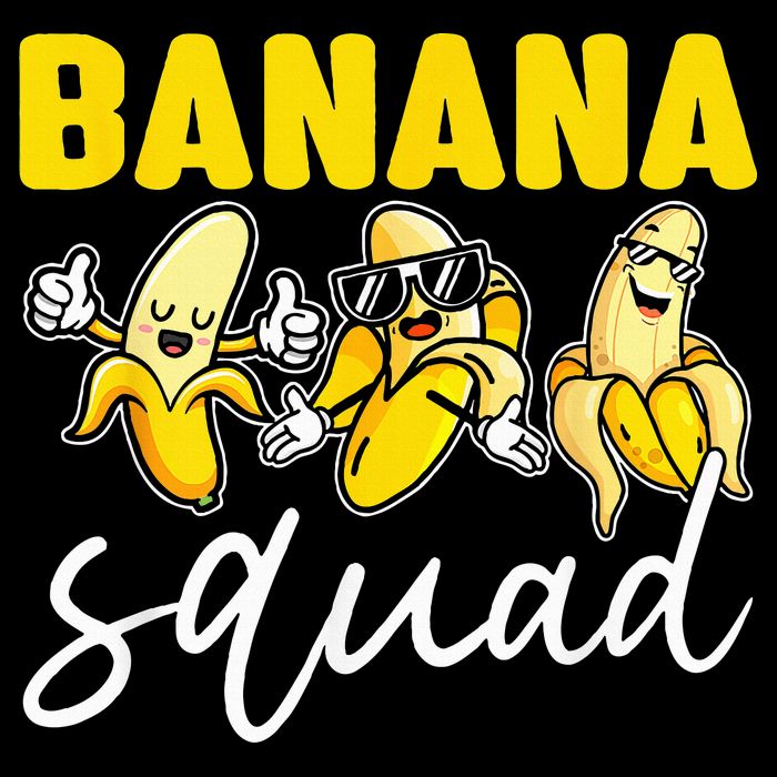 Funny BANANA SQUAD That’s Bananas Halloween Costume 16 in Basic Backpack
