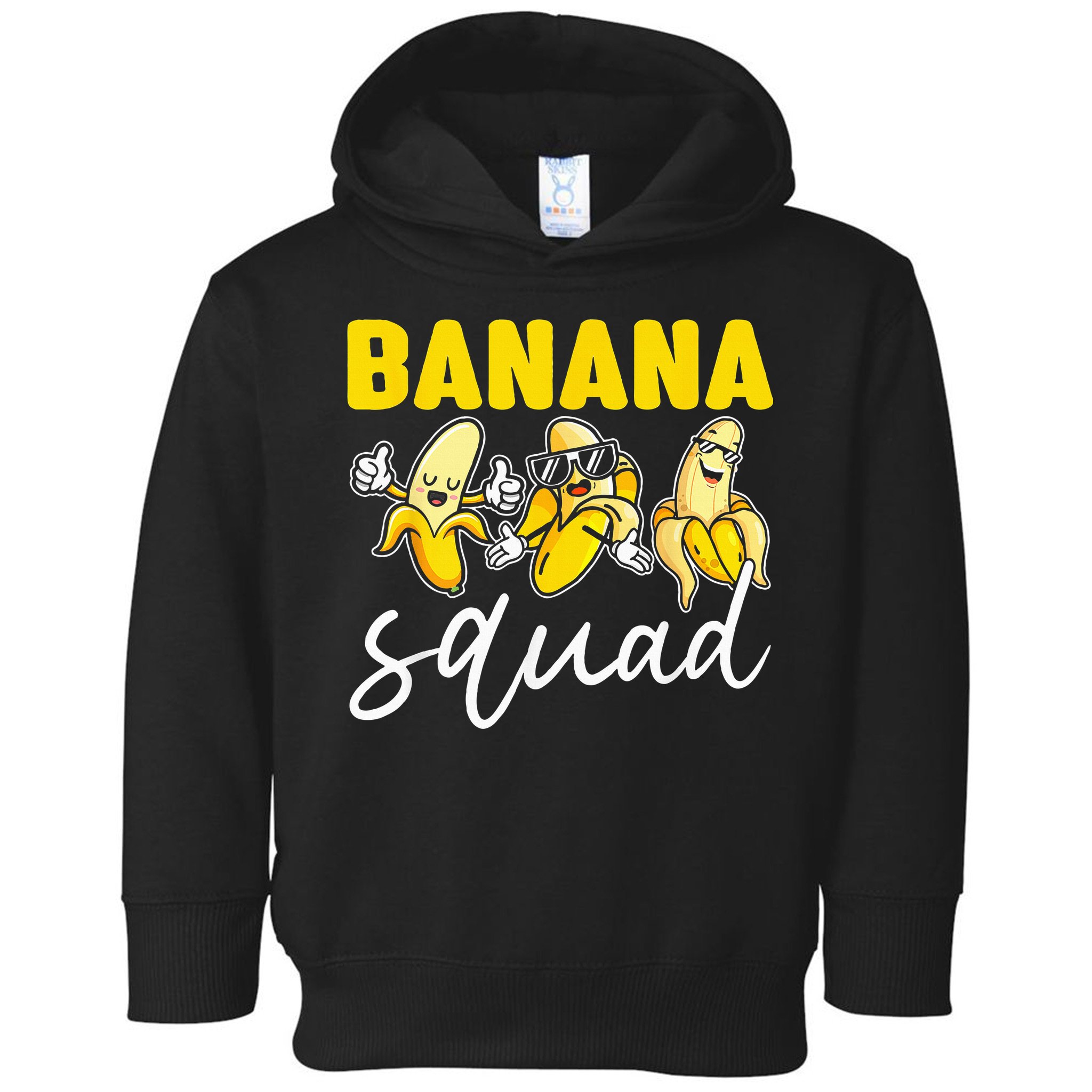 Funny BANANA SQUAD That’s Bananas Halloween Costume Toddler Hoodie