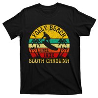 Folly Beach South Carolina Surfing Summer Vacation T-Shirt