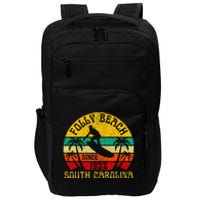 Folly Beach South Carolina Surfing Summer Vacation Impact Tech Backpack