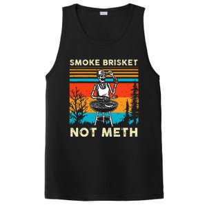 Funny BBQ Skeleton Smoke Brisket Not Meth Grilling Master PosiCharge Competitor Tank