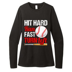 Funny Baseball Softball Fathers Day Dad Papa Son Daughter Cool Gift Womens CVC Long Sleeve Shirt