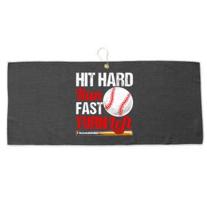 Funny Baseball Softball Fathers Day Dad Papa Son Daughter Cool Gift Large Microfiber Waffle Golf Towel