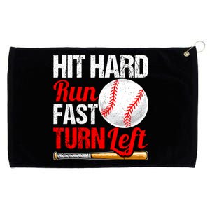 Funny Baseball Softball Fathers Day Dad Papa Son Daughter Cool Gift Grommeted Golf Towel