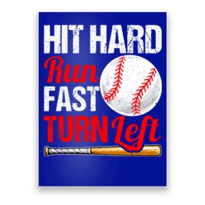 Funny Baseball Softball Fathers Day Dad Papa Son Daughter Cool Gift Poster