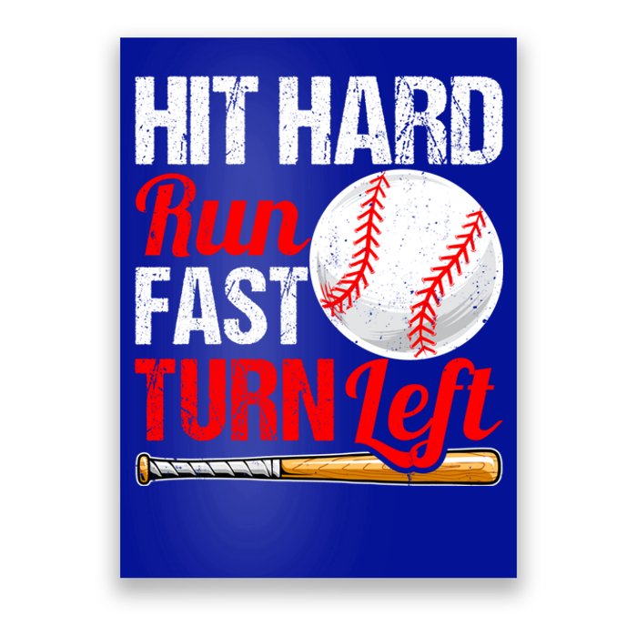 Funny Baseball Softball Fathers Day Dad Papa Son Daughter Cool Gift Poster