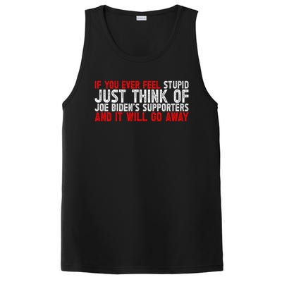 Funny Biden Supporter Retro Design Great Gift PosiCharge Competitor Tank