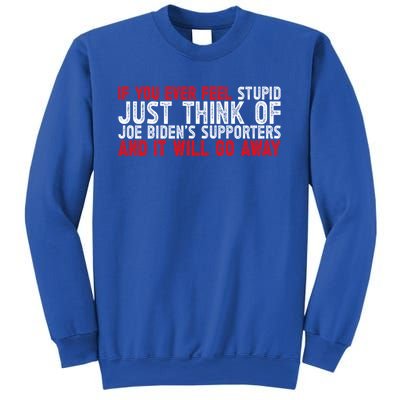 Funny Biden Supporter Retro Design Great Gift Sweatshirt