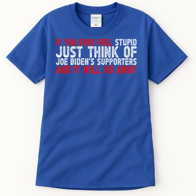 Funny Biden Supporter Retro Design Great Gift Tall T-Shirt