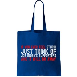 Funny Biden Supporter Retro Design Great Gift Tote Bag