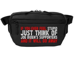 Funny Biden Supporter Retro Design Great Gift Crossbody Pack