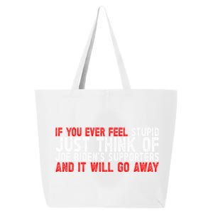 Funny Biden Supporter Retro Design Great Gift 25L Jumbo Tote