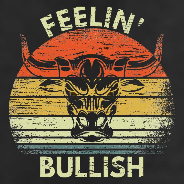 Feelin Bullish Stock Market Bull Traders Trading Hat