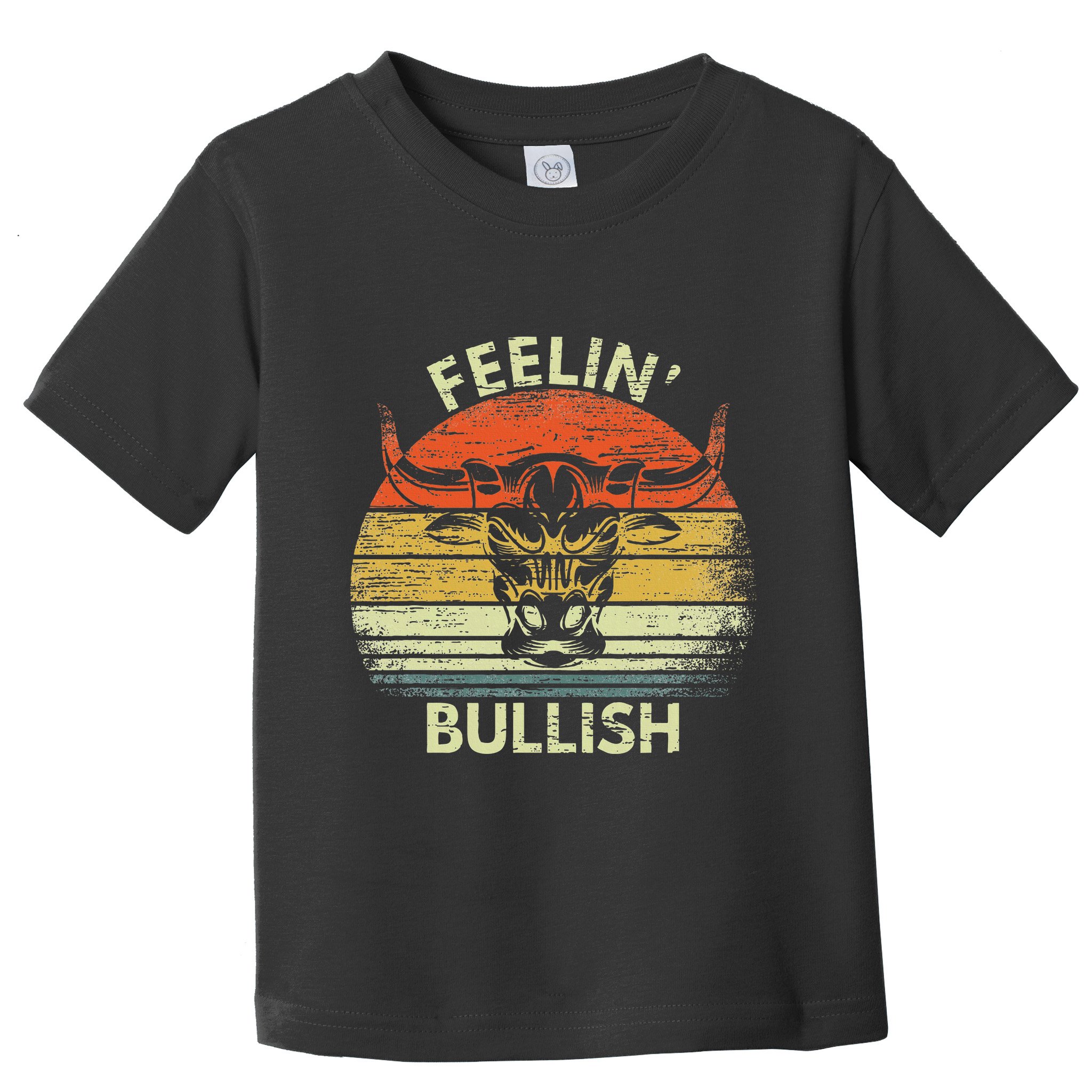 Feelin Bullish Stock Market Bull Traders Trading Toddler T-Shirt
