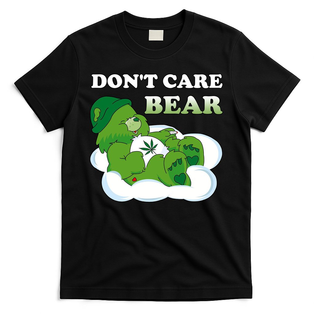 Funny Bear Smoking Weed Cannabis T-Shirt