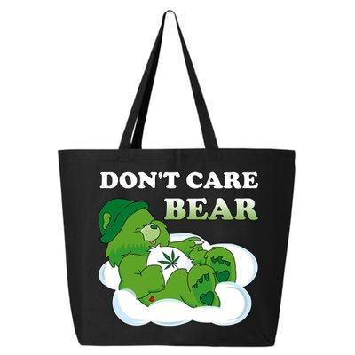 Funny Bear Smoking Weed Cannabis 25L Jumbo Tote