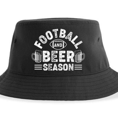 Football & Beer Season Graphic Sustainable Bucket Hat