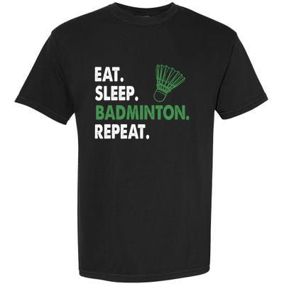 Funny Badminton Shuttlecock Novelty Tee Gift Garment-Dyed Heavyweight T-Shirt