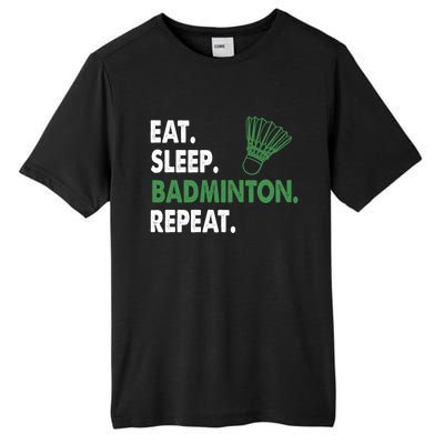 Funny Badminton Shuttlecock Novelty Tee Gift Tall Fusion ChromaSoft Performance T-Shirt