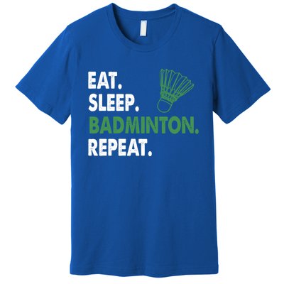 Funny Badminton Shuttlecock Novelty Tee Gift Premium T-Shirt