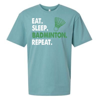 Funny Badminton Shuttlecock Novelty Tee Gift Sueded Cloud Jersey T-Shirt