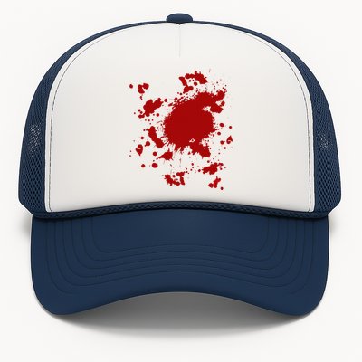 Fake Blood Splatter Gag Fancy Dress Trucker Hat