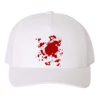 Fake Blood Splatter Gag Fancy Dress Yupoong Adult 5-Panel Trucker Hat