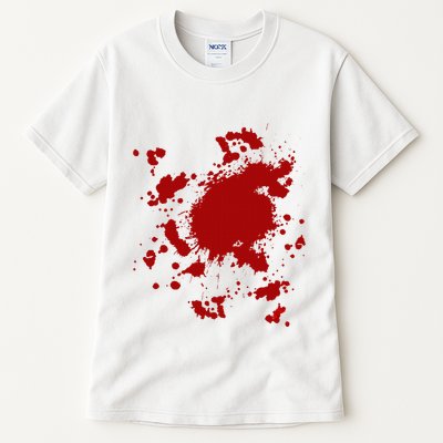 Fake Blood Splatter Gag Fancy Dress Tall T-Shirt