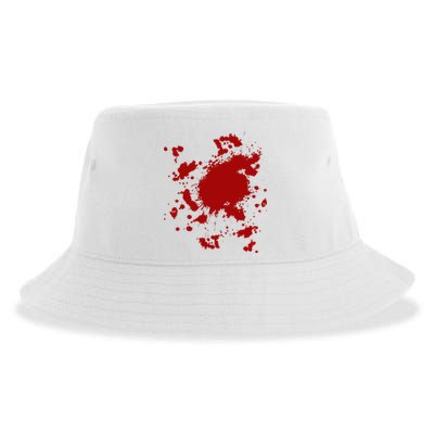 Fake Blood Splatter Gag Fancy Dress Sustainable Bucket Hat