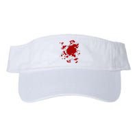 Fake Blood Splatter Gag Fancy Dress Valucap Bio-Washed Visor