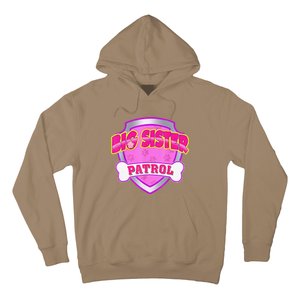 Funny Big Sister Patrol Dog Mom Dad Gift Birthday Party Hoodie