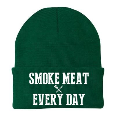 Funny BBQ Smoker Accessory Pitmaster Dad Grilling Gift Knit Cap Winter Beanie