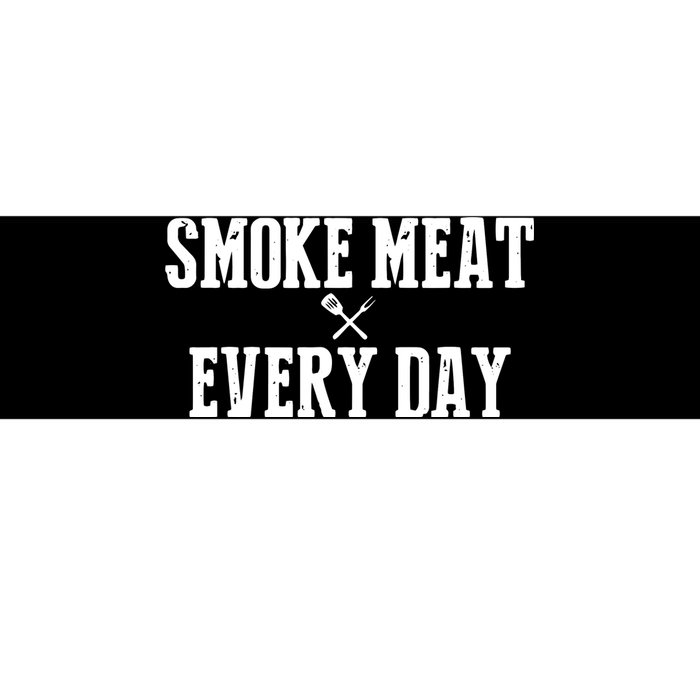 Funny BBQ Smoker Accessory Pitmaster Dad Grilling Gift Bumper Sticker