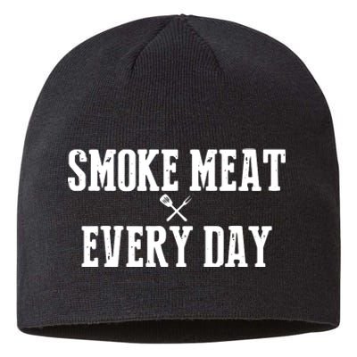 Funny BBQ Smoker Accessory Pitmaster Dad Grilling Gift Sustainable Beanie