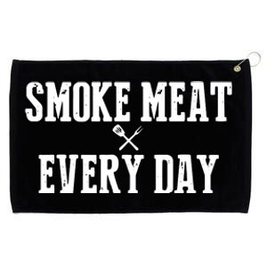 Funny BBQ Smoker Accessory Pitmaster Dad Grilling Gift Grommeted Golf Towel