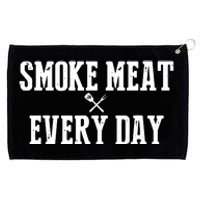 Funny BBQ Smoker Accessory Pitmaster Dad Grilling Gift Grommeted Golf Towel