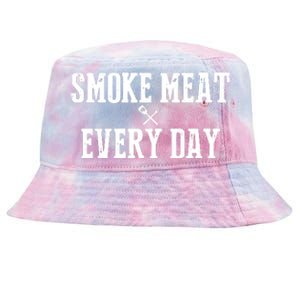 Funny BBQ Smoker Accessory Pitmaster Dad Grilling Gift Tie-Dyed Bucket Hat