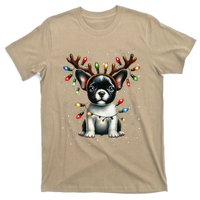 French Bulldog Santa Hat Christmas Pajamas T-Shirt