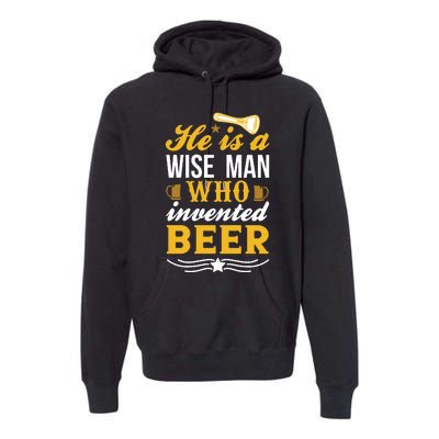 Funny Beer Slogan Beer Lover Beer Quote Premium Hoodie