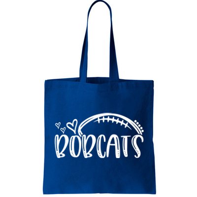 Football Bobcat School Sports Fan Team Spirit Great Gift Tote Bag