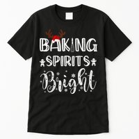 Funny Baking Spirits Bright Christmas Tall T-Shirt