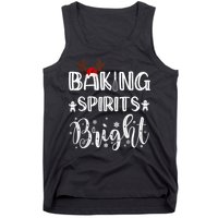 Funny Baking Spirits Bright Christmas Tank Top